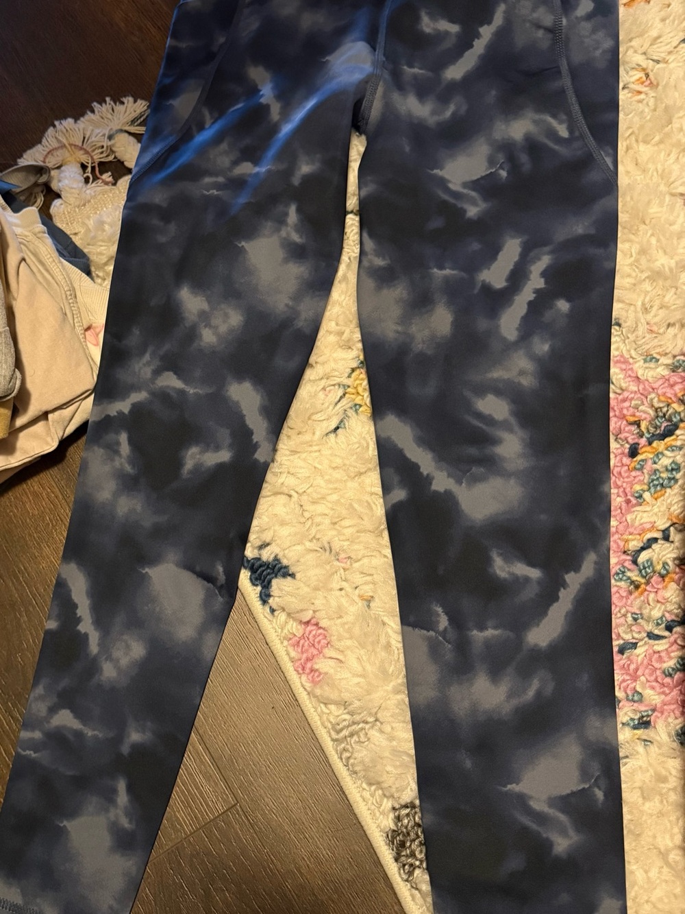 Ideology Blue Marble Active Leggings